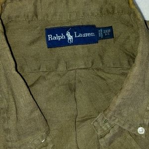 Ralph Lauren linen button up